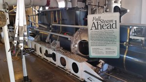 The Steam Engine That Powered The Dredging Equipment And Propelled The Dredge During Non-Dredging Operations