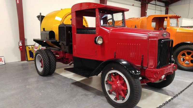 The 2-Yard Jaeger Cement Mixer Was Powered By Its Own Hercules Engine On This 1929 International Harvester HS 104 C