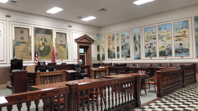 Court Is Now In Session – Mural Aficionados, Please Leave!