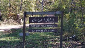 There Are Two “Camp Orr” Signs – A Turn Is Required At Each
