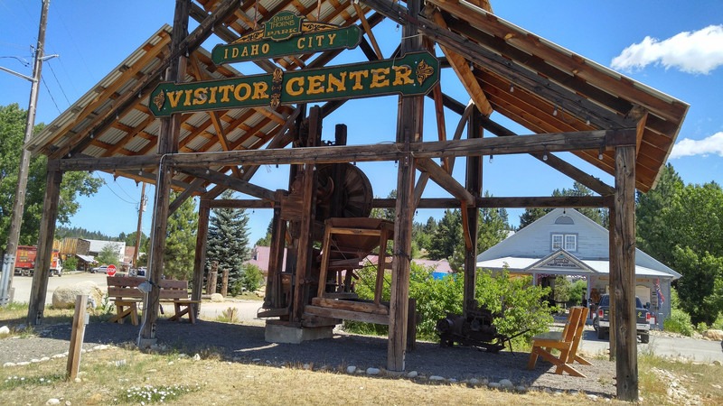 This Two-Stamp Mill Was Used at the Twin Sisters Mine to Crush Ore but Today Greets Visitors