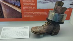 The “Oregon Boot” Weighed Up to 28 Pounds, Was Placed on Only One Ankle and Made It Virtually Impossible to Run