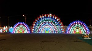 These Lights Were Animated to the Music – Several Pictures Were Required to Get This Shot!