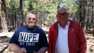 Bruce, Left, and Gary – I Hadn’t Seen Bruce in Over Fifty Years