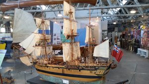 Model Ships Are on Display – This H.M.S. Discovery