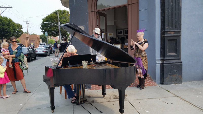 “Piano Man” – Note the Lady Mentioned in the Blog to the Right