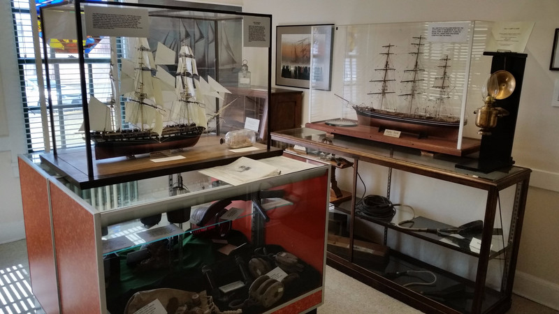 Numerous Marine Artifacts and Ship Models Are on Display