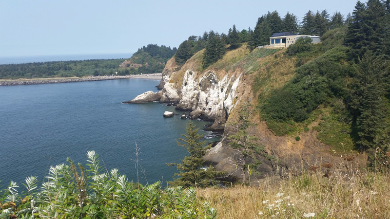 The Lewis and Clark Interpretive Center as Seen from the Lighthouse