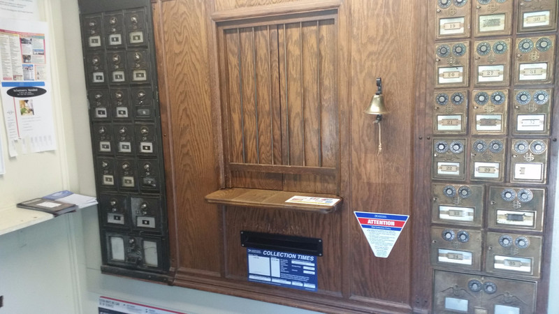 The Oysterville Post Office Is Small with Limited Hours of Operation