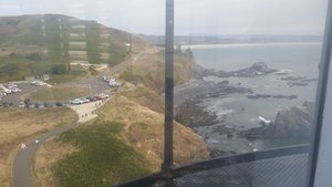 The Lantern Room View Reinforces the Descriptor “Rugged” for the Coastline