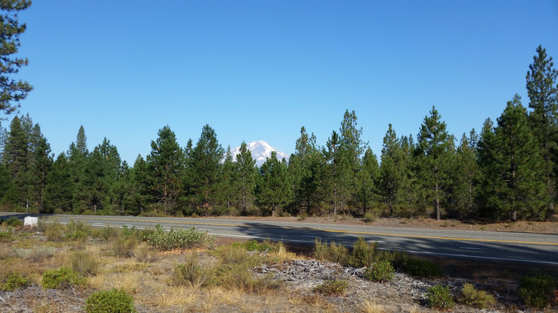 Mount Shasta Stands Sentinel Over Miles of Territory