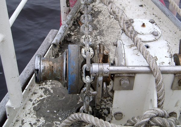 The dreaded anchor winch