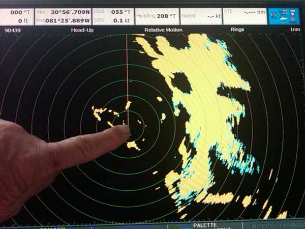 Tracking storms on radar