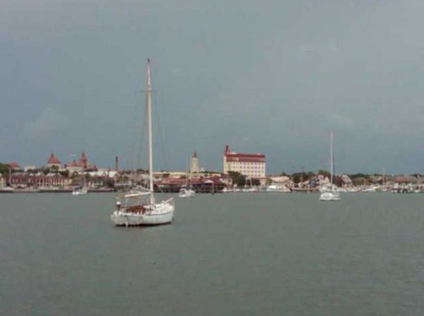 St. Augustine Harbour from our anchorage