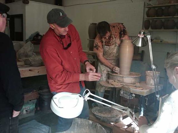 Eric's pottery studio, Vero 