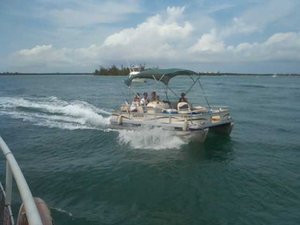 Tour boat at Vero, Florida 