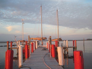 T-dock at dawn - Belhaven