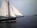 Classic sailboat 
