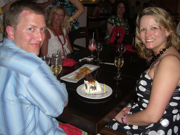 Jer & Renee with Cake