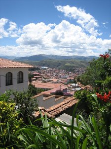 View from La Recoleta Convent