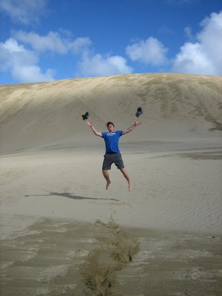 Sand Dunes at 90 mile beach