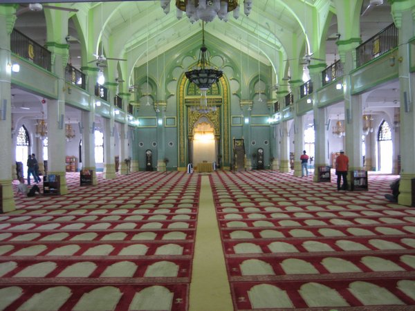  Prayer  room  in Sultan Mosque  Photo