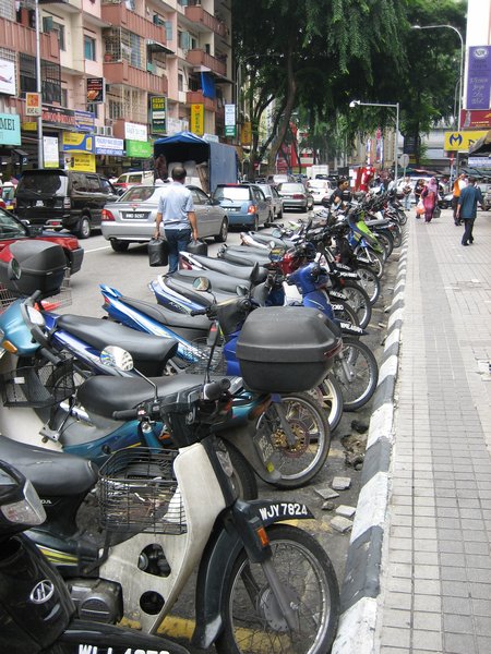 the moped, essential KL transport