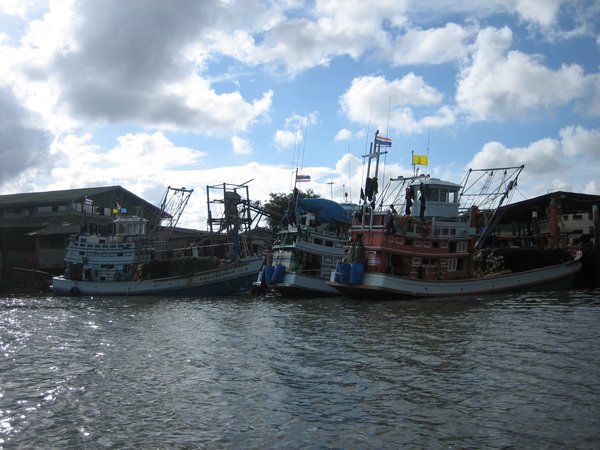 Krabi fishing boats