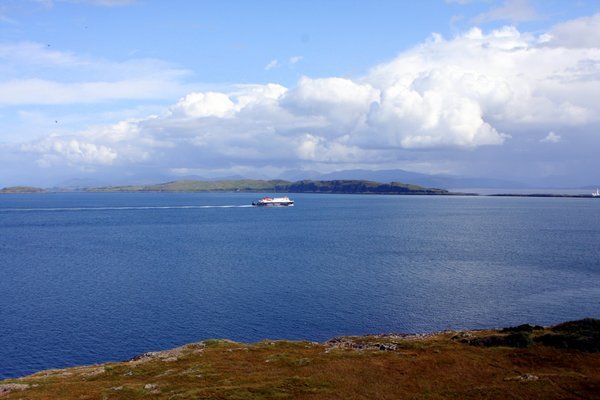View from the ramparts of Duart Castle