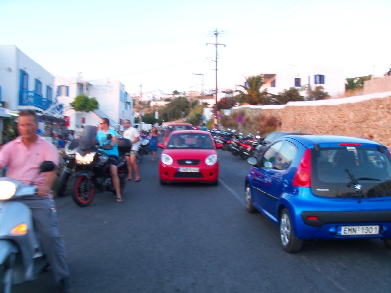 Mykonos Traffic