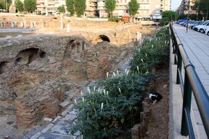 Ancient ruins in Salonica 1