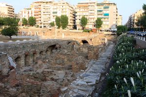 Ancient ruins in Salonica 2