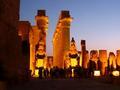 Luxor temple - Statues of Ramses II