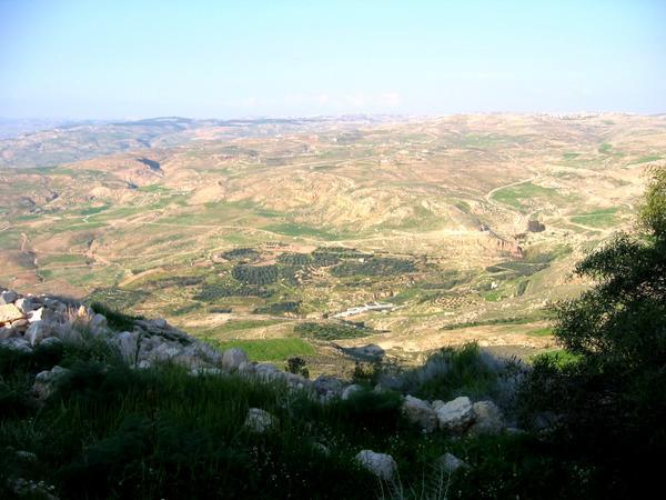 View from Mt Nebo