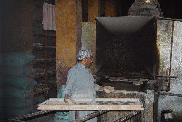 Bread making, old Islamic Cairo