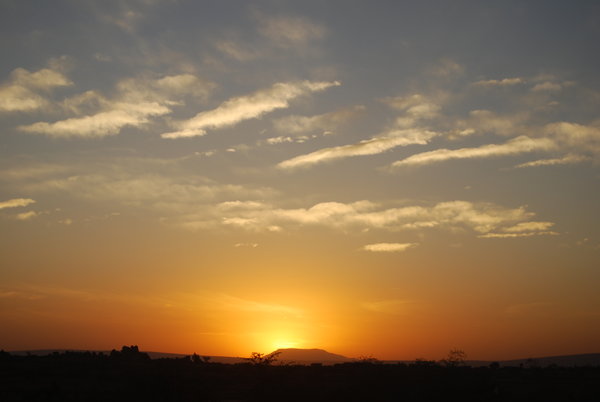 Ethiopian sunset