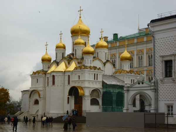One of the Cathedrals at the Kremlin