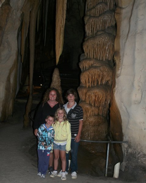 The caves were really something to see!