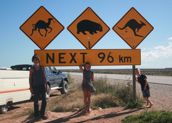 The famous Nullabor Sign