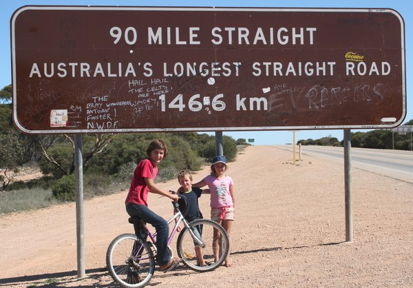 Another signpost along the Nullabor