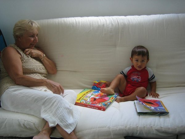 Donato with Grandma