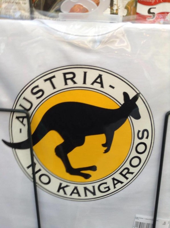 Austria - No Kangaroos Tshirt