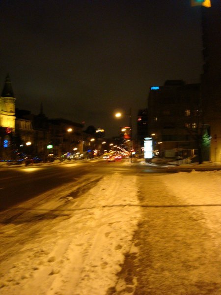 Night time Montreal