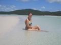 Whitehaven Beach and Fran