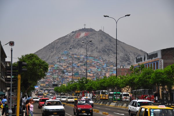 Shantytown in Lima