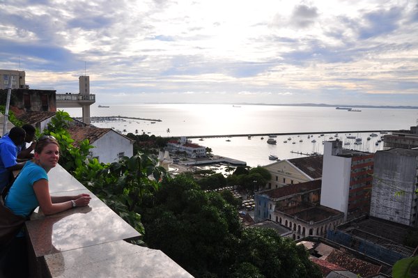 Looking out to sea in Salvador