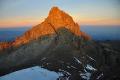 Batian summit or the true summit of Mount Kenya