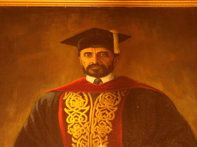 Portrait of Emperor Haile Selassie