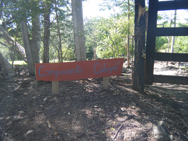 Camp entrance