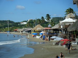 San Juan del Sur beach bars